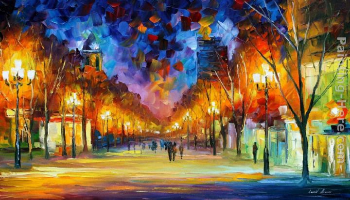 Leonid Afremov HOLIDAY AURA